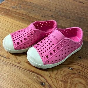 Pink Native shoes size C5